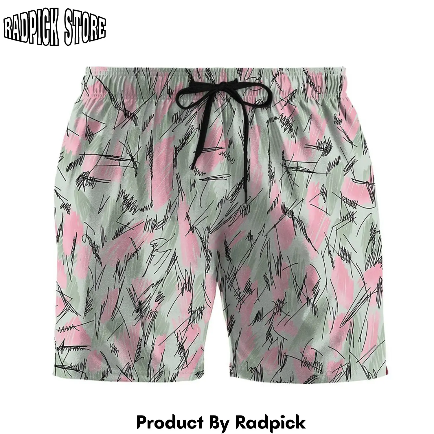 Radpick 3d jim hopper david harbour in stranger things custom beach shorts swim trunks rp631420